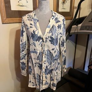 Lucky Brand Linen blouse